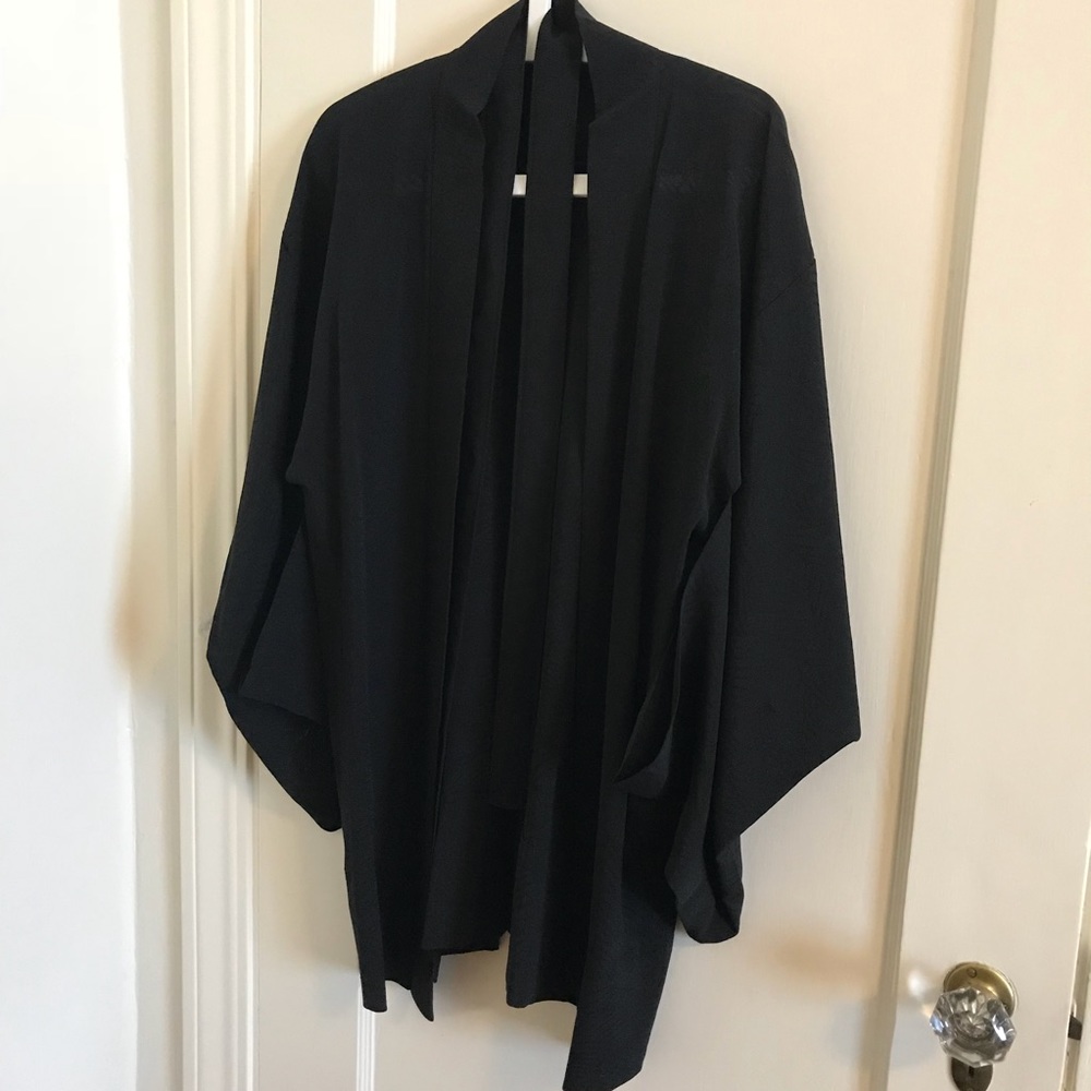 Vintage Japanese sheer haori coat jacket